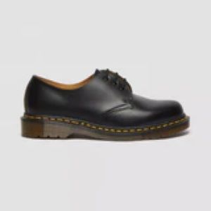 NEW DR. MARTENS - 1461 VINTAGE MADE IN ENGLAND OXFORD - BLACK QUILON size 12